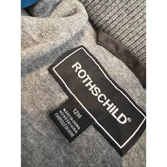 Rothschild Puffer Coat Full Zip 12 Months NWT Baby Infant Quilted Jacket NWT - Picture 2 of 11